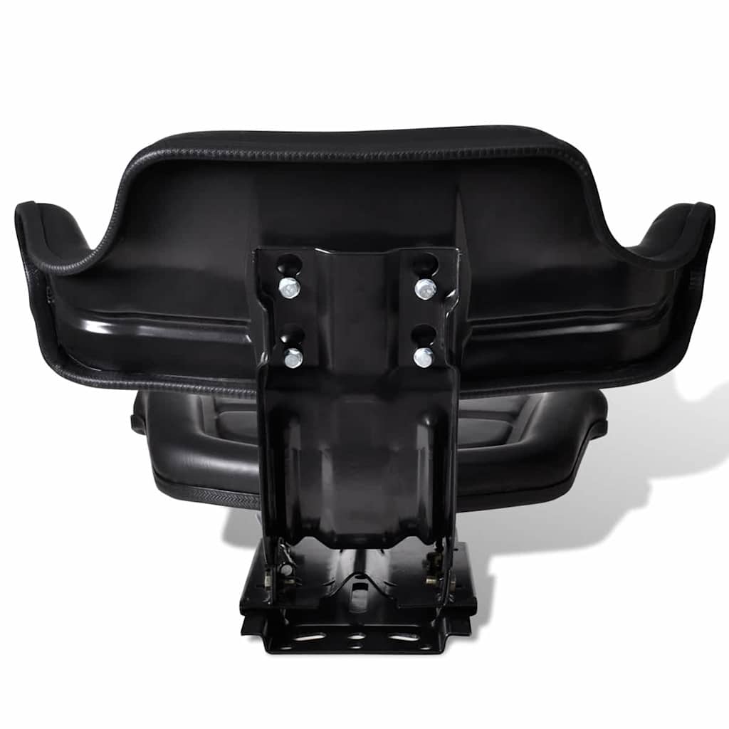 vidaXL Tractor Seat | Black | Steel | Standard | Adjustable Armrests 4