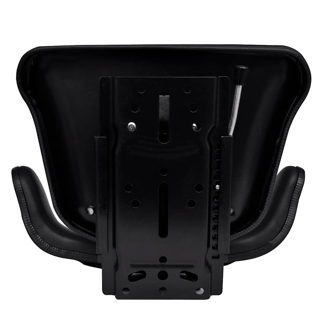 vidaXL Tractor Seat | Black | Steel | Standard | Adjustable Armrests 5