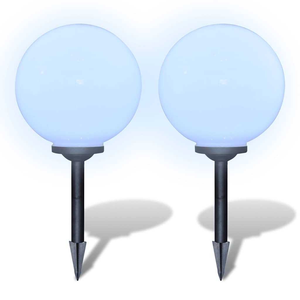 40865 vidaXL Outdoor Pathway Lamps 2 pcs LED 30 cm with Ground Spike 3
