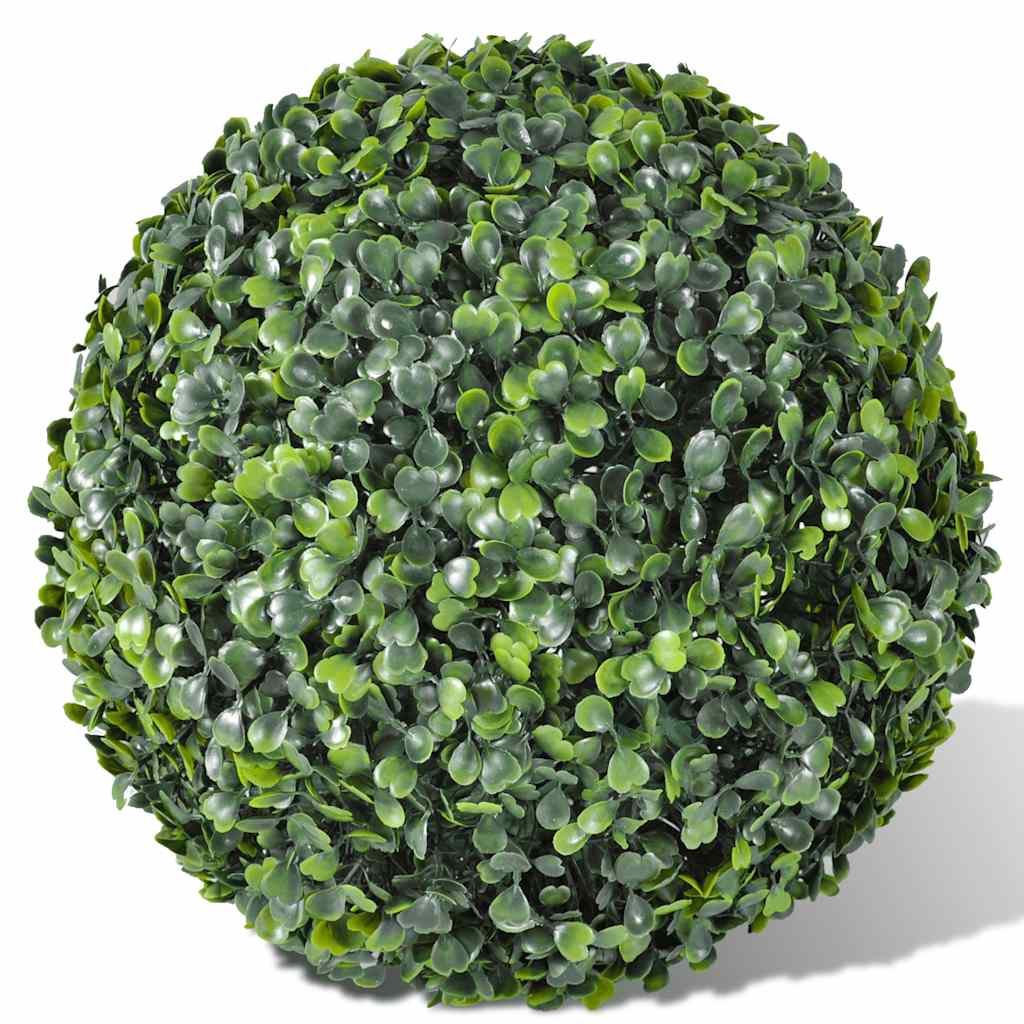 vidaXL Artificial Plant | Set of 2 | Mixed green | PVC | 35 cm diameter 2