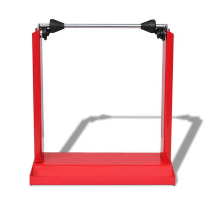Professional Motorcycle Wheel Balancing Stand Red 2