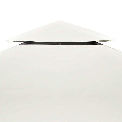 vidaXL Gazebo Cover Canopy Replacement 310 g / m² Cream White 3 x 3 m 4