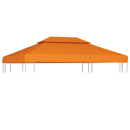 vidaXL Gazebo Canopy | Orange | Polyester with PVC coating | 3 x 4 m 1