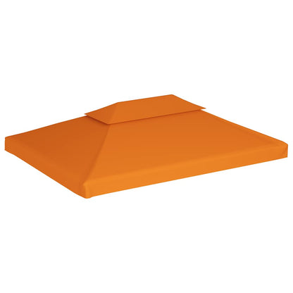 vidaXL Gazebo Canopy | Orange | Polyester with PVC coating | 3 x 4 m 2