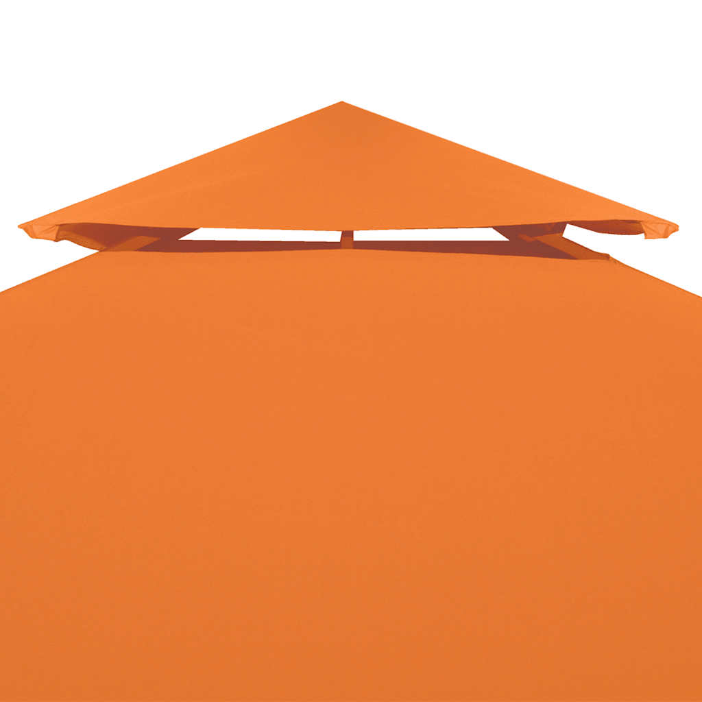 vidaXL Gazebo Canopy | Orange | Polyester with PVC coating | 3 x 4 m 3