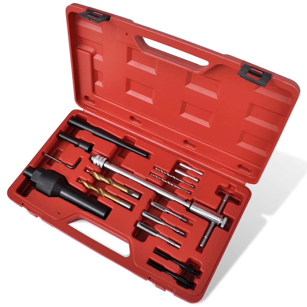vidaXL Glow Plug Removal Thread Repair Set for Audi Seat VW Mercedes Opel 1