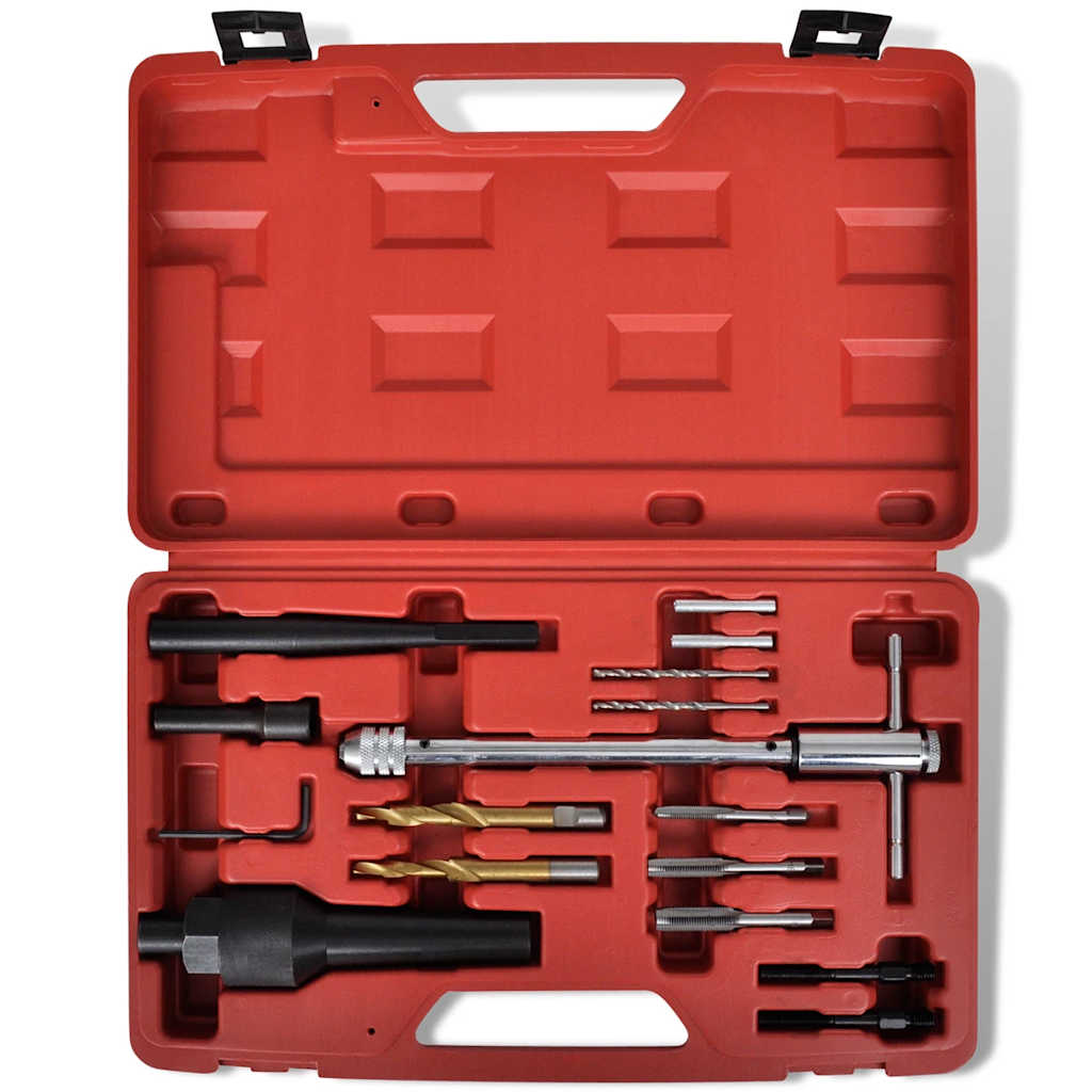 vidaXL Glow Plug Removal Thread Repair Set for Audi Seat VW Mercedes Opel 2