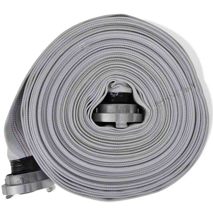 vidaXL Fire Hose Flat Hose 30 m with C-Storz Couplings 2 Inch 2