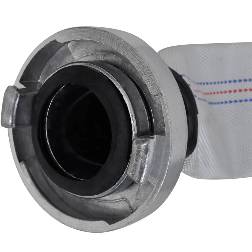 vidaXL Fire Hose Flat Hose 30 m with C-Storz Couplings 2 Inch 3