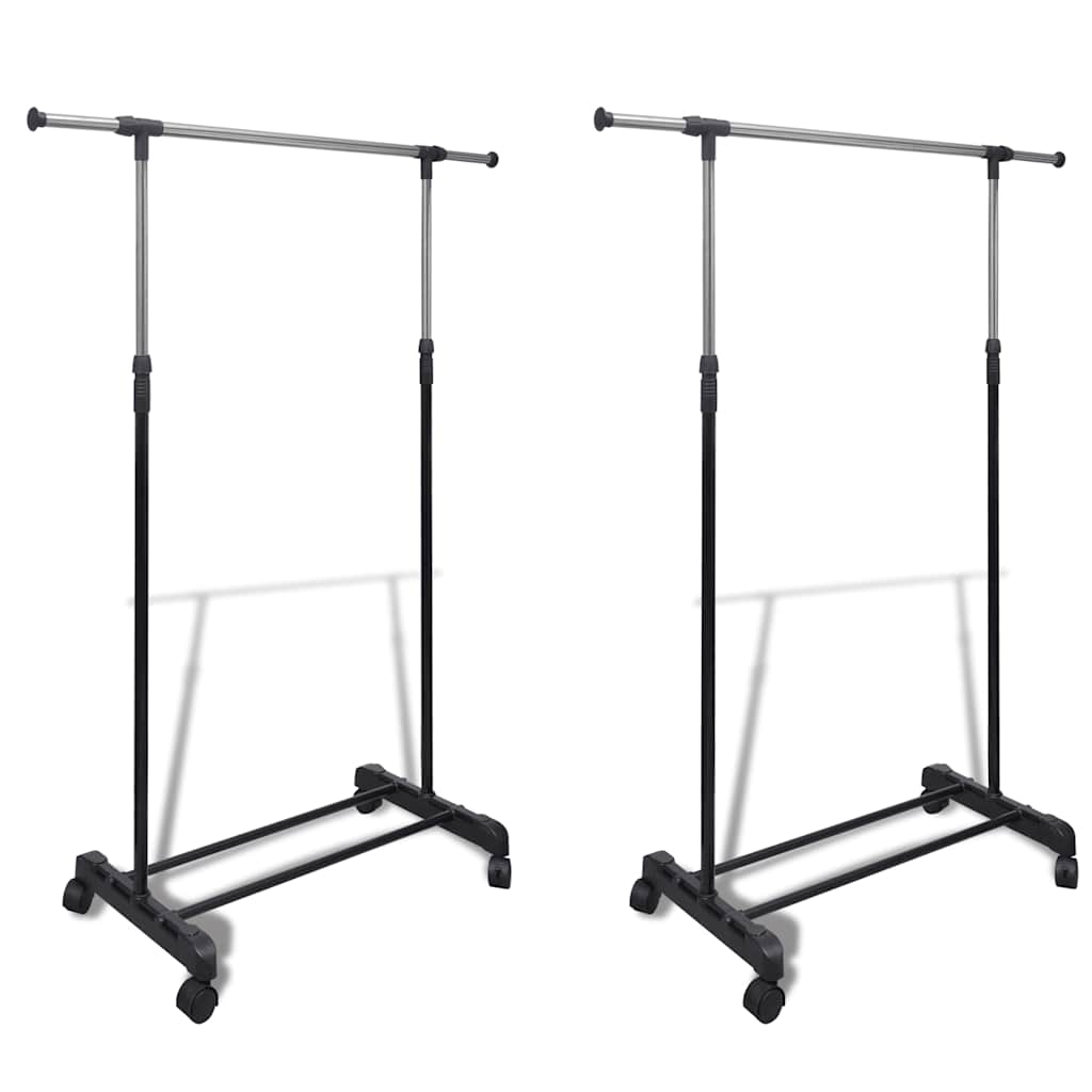 Adjustable Clothes Racks 1 hanging rail
