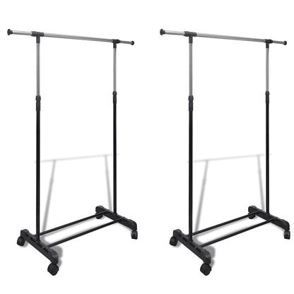 Adjustable Clothes Racks 1 hanging rail