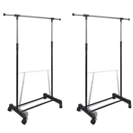 Adjustable Clothes Racks 1 hanging rail