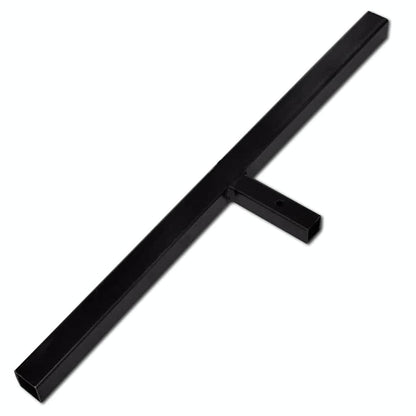 vidaXL Ground Drill with Handle Auger Bit 200 mm Three Spirals Steel Black 2