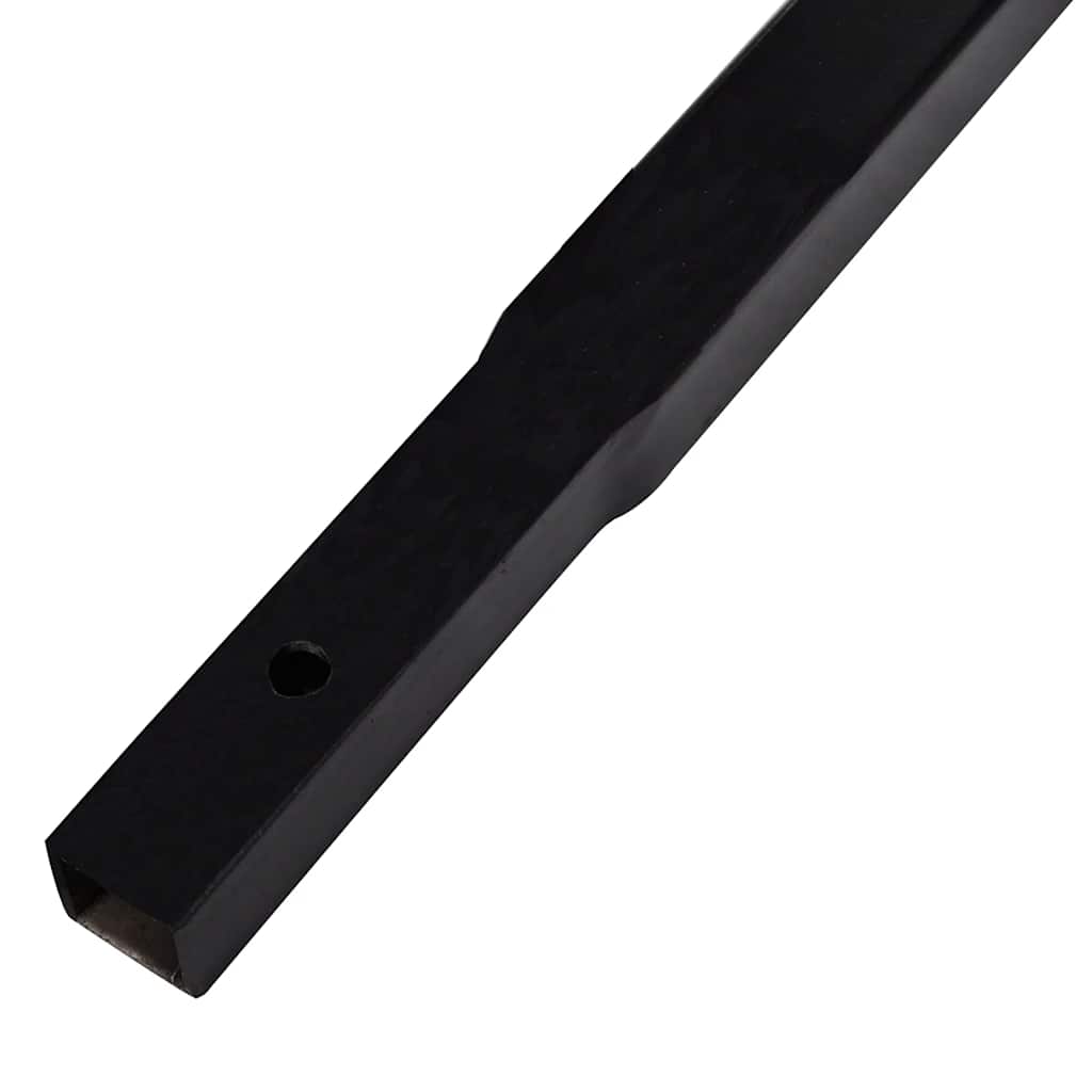 vidaXL Ground Drill Extension Tube 4 x 1 m Tube Connection Steel 3