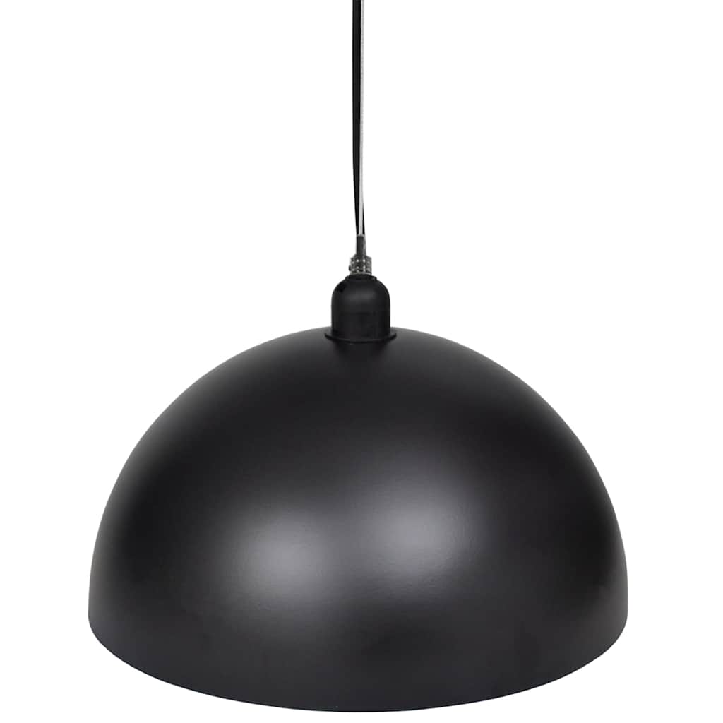 vidaXL Ceiling Lamp | Set of 2 | Black and Gold | Metal | Medium 6
