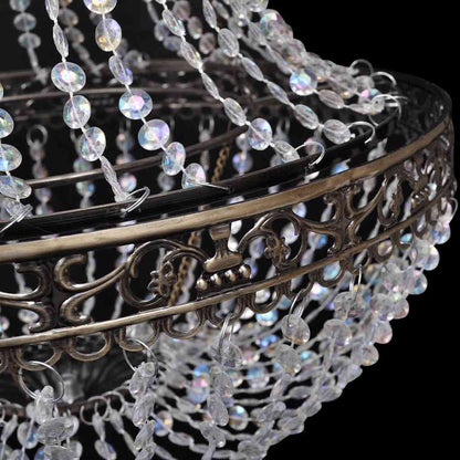 vidaXL Pendant Chandelier 36.5 x 46 cm 6