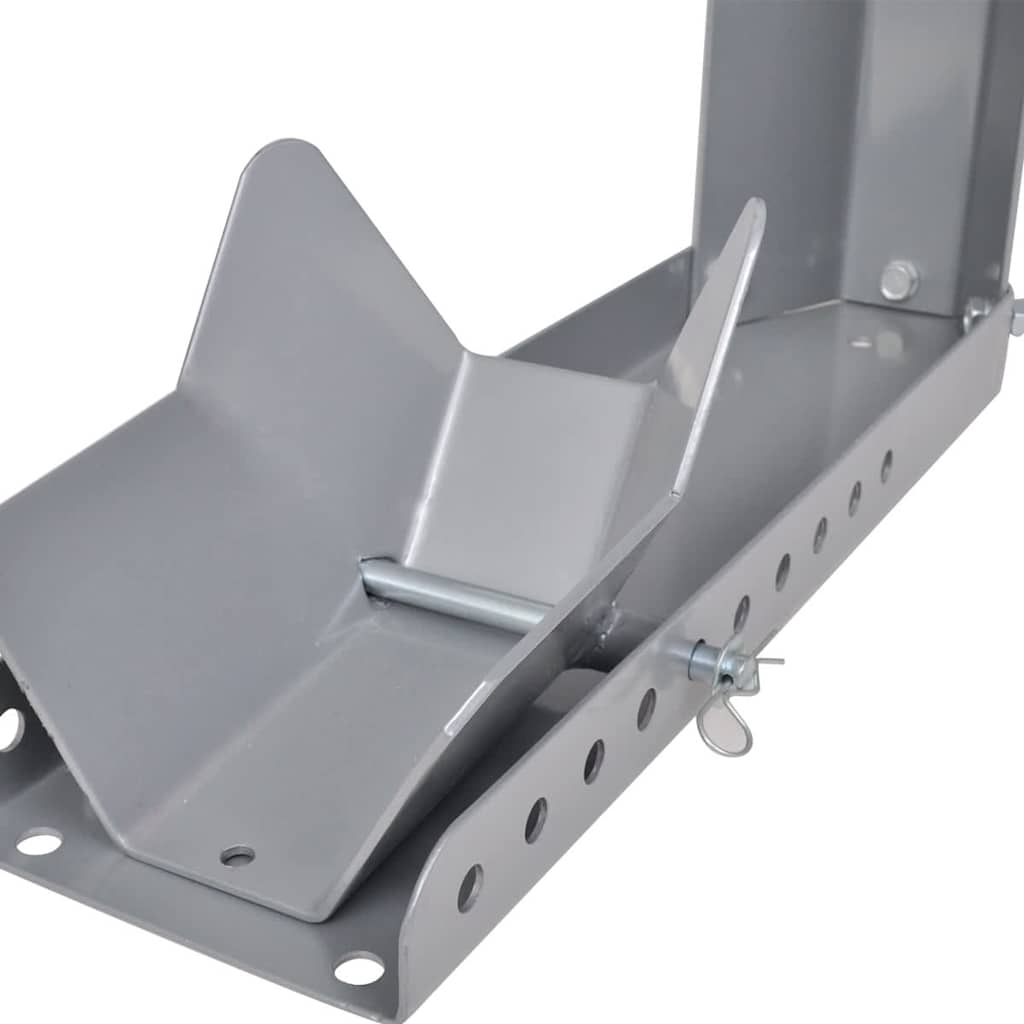 vidaXL Motorcycle Wheel Stand 10 holes 5