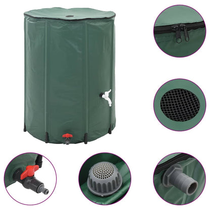 vidaXL Collapsible Rain Water Tank 500 L 2