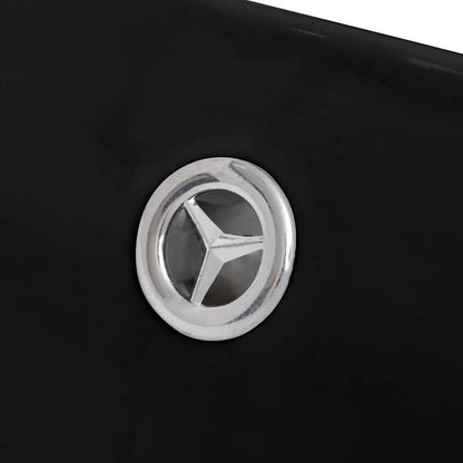 Black Luxury Ceramic Basin Oval with Overflow 59 x 38,5 cm 5
