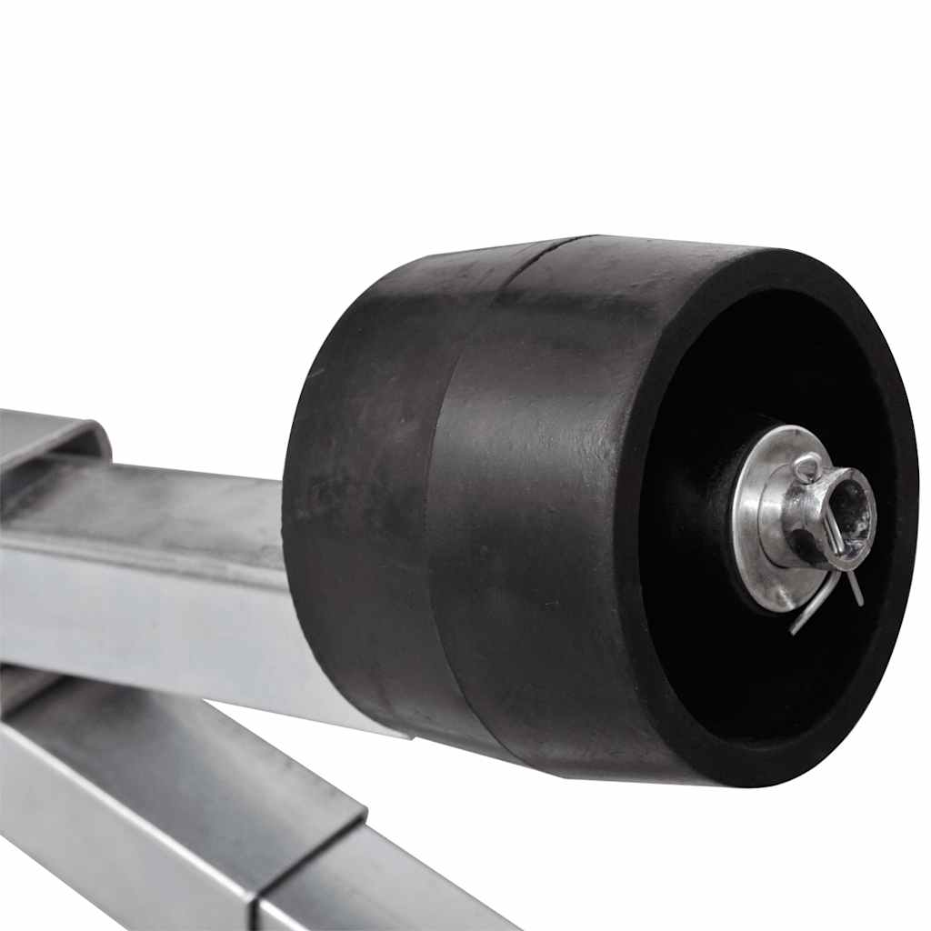 vidaXL Boat Trailer Bottom Support Bracket with Keel Rollers 5
