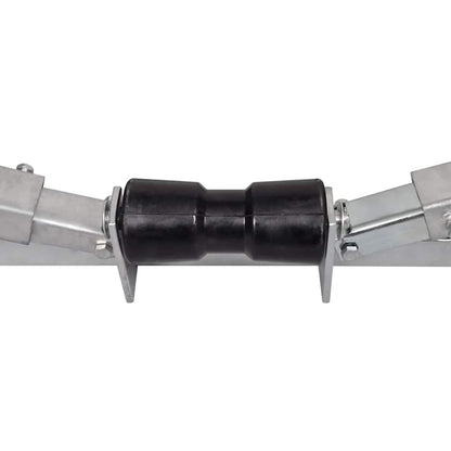 vidaXL Boat Trailer Bottom Support Bracket with Keel Rollers 6