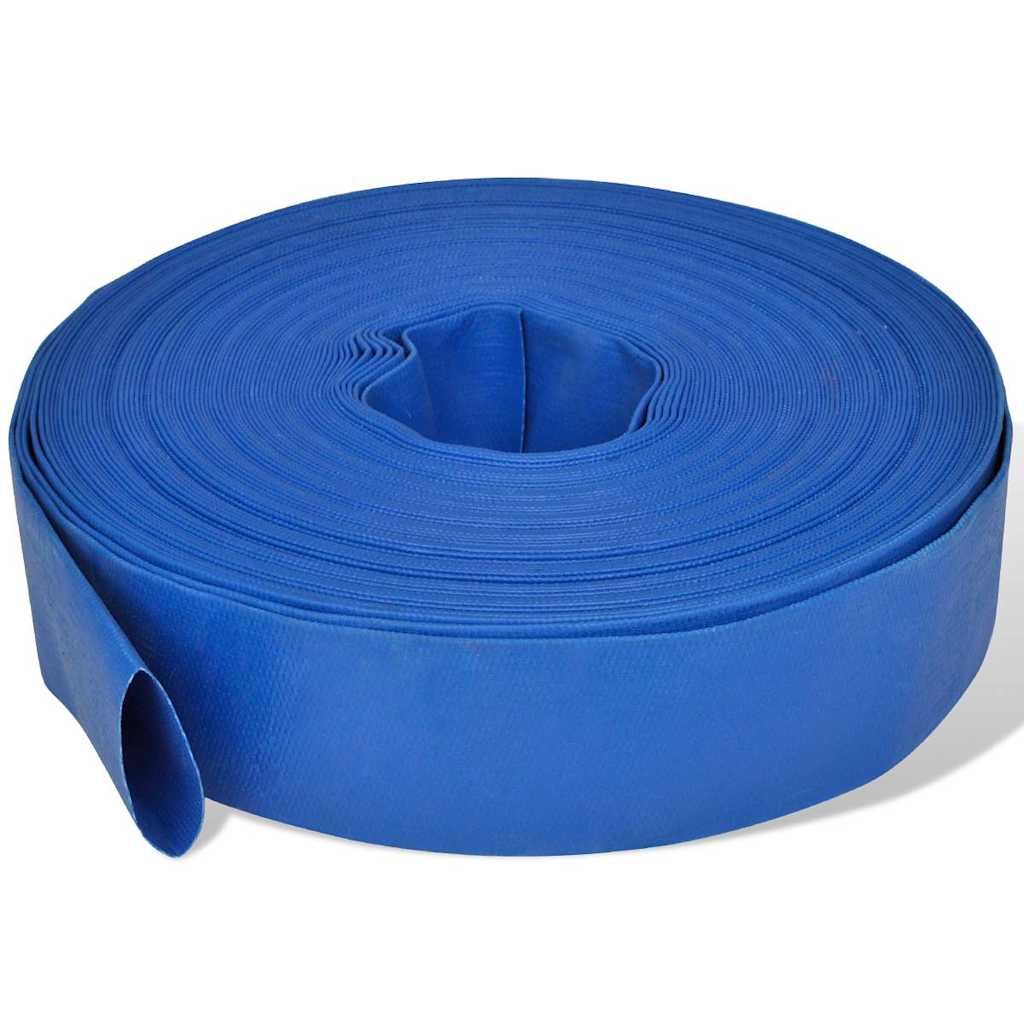 vidaXL Flat Hose 50 m 2" PVC Water Delivery 1