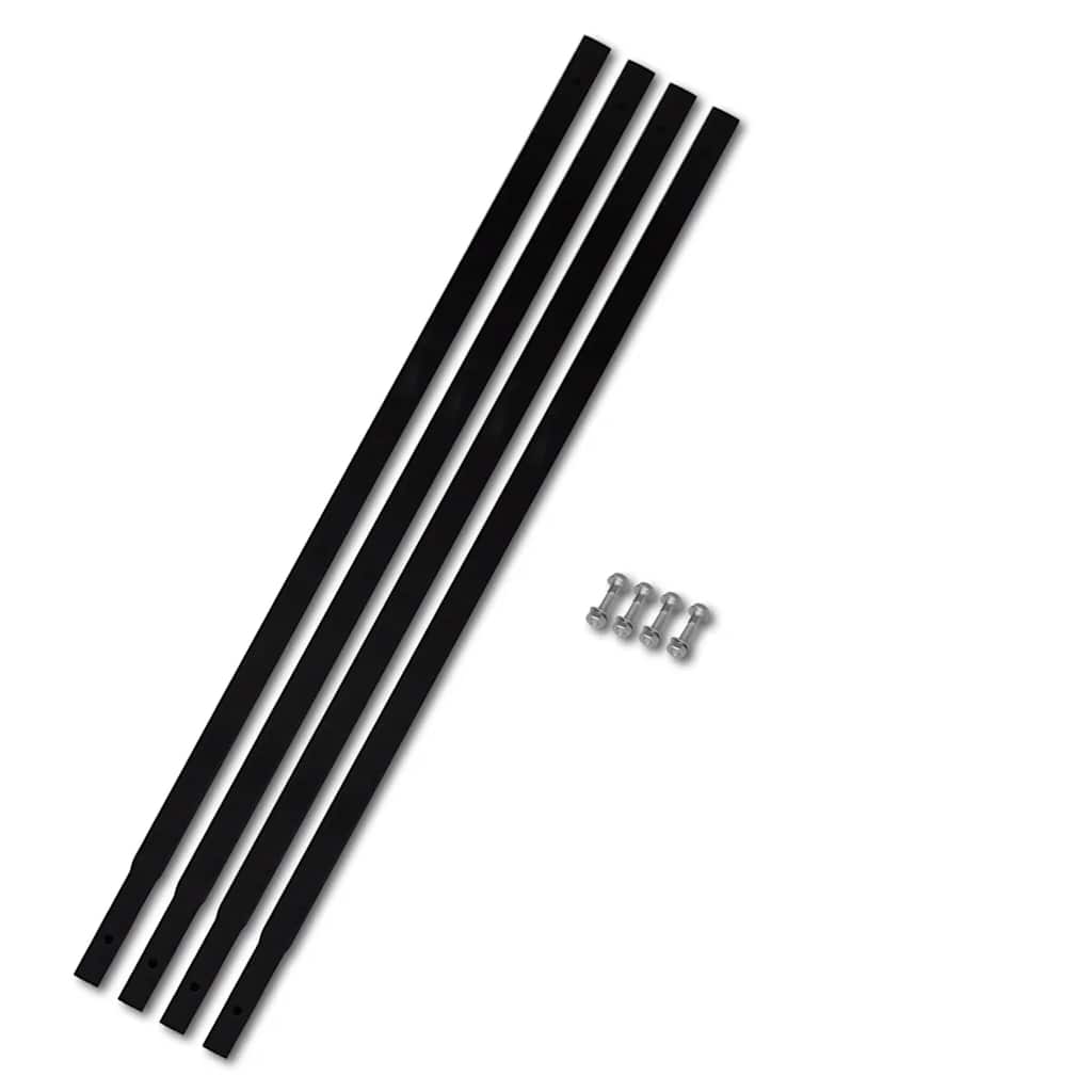 vidaXL Ground Drill with Handle 80 mm with Extension Tube 5 m Steel 4