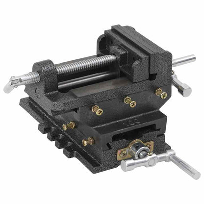 vidaXL Manually Operated Cross Slide Drill Press Vice 78 mm 1