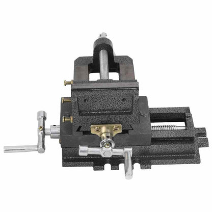 vidaXL Manually Operated Cross Slide Drill Press Vice 78 mm 4