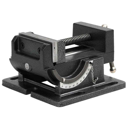 141313 vidaXL Manually Operated Tilting Drill Press Vice 110 mm 3