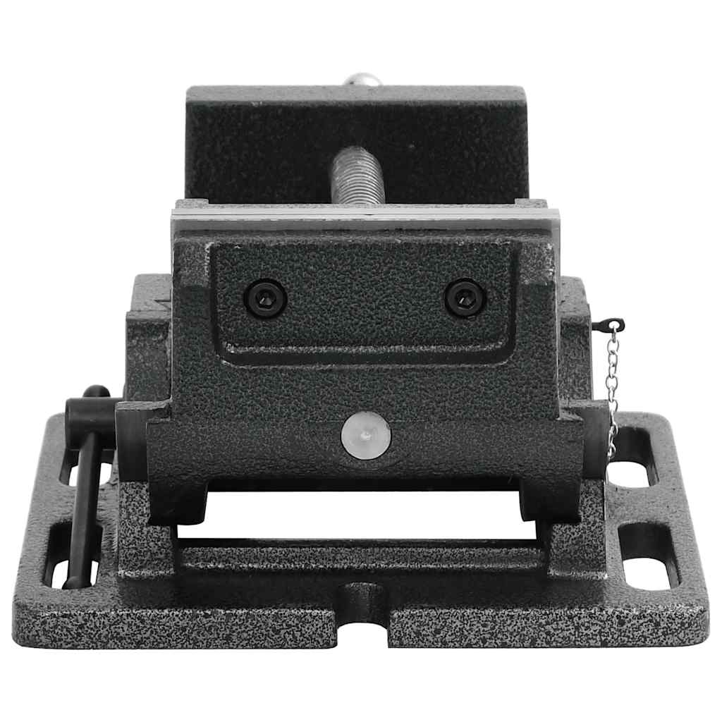 141313 vidaXL Manually Operated Tilting Drill Press Vice 110 mm 4