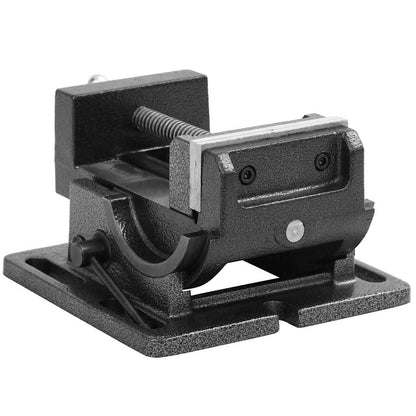141313 vidaXL Manually Operated Tilting Drill Press Vice 110 mm 5