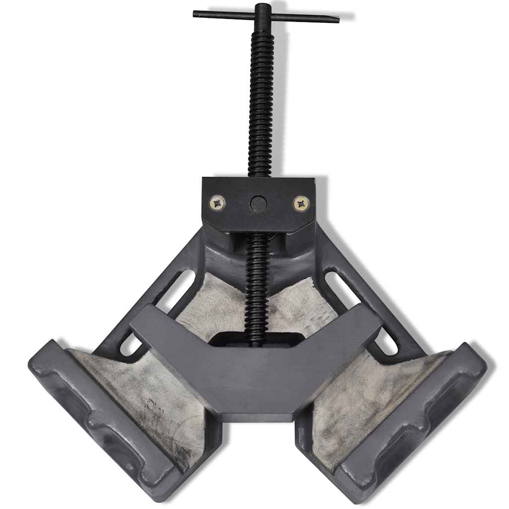 vidaXL Manually Operated Drill Press Corner Vice 115 mm 2