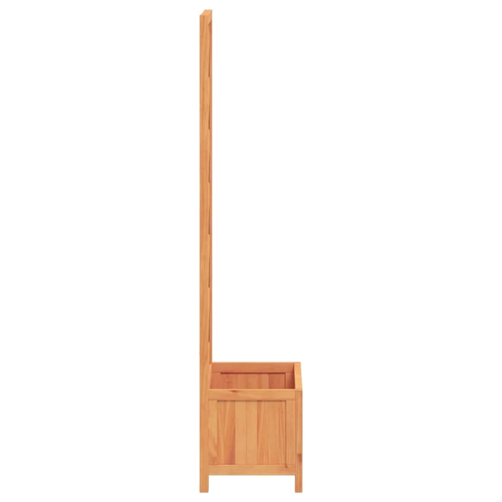 vidaXL Planter with Trellis 40x30x135 cm Solid Wood Fir 5
