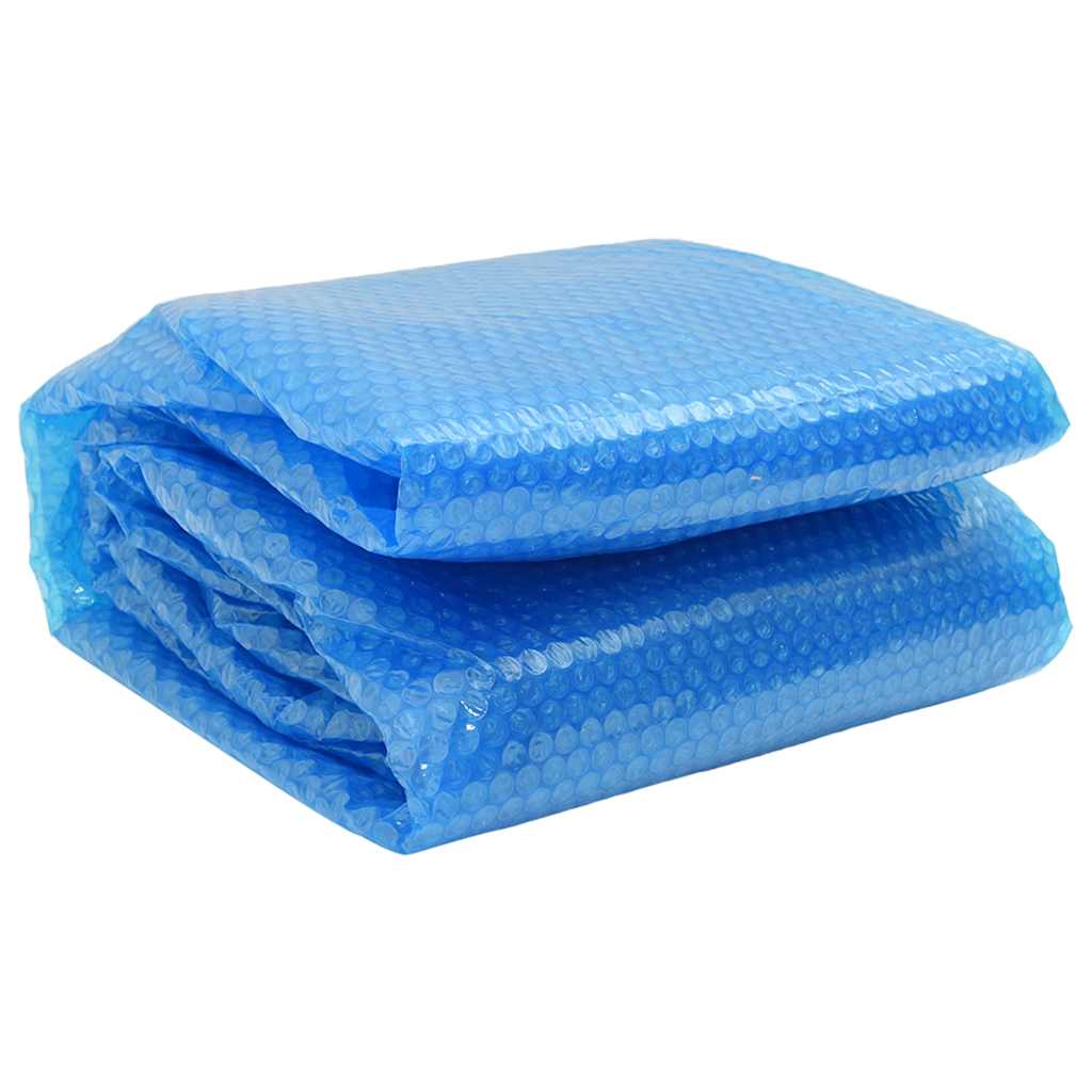 vidaXL Round Pool Cover 488 cm PE Blue 1