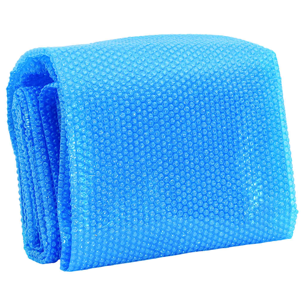 vidaXL Round Pool Cover 488 cm PE Blue 3