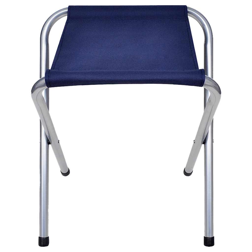 Foldable Camping Height Adjustable Aluminium 120 x 60 cm Table set