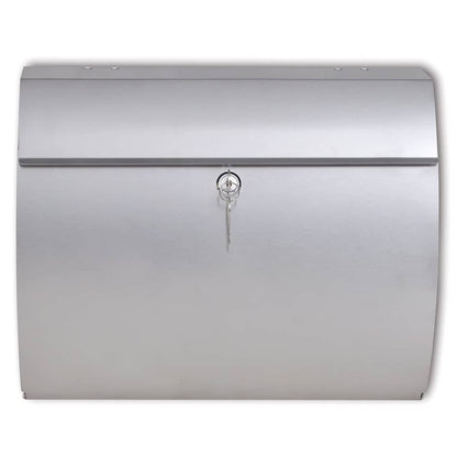 vidaXL Stainless Steel Mailbox 2