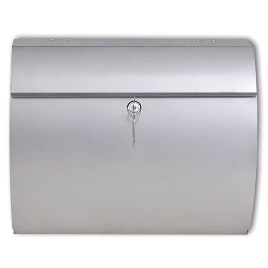 vidaXL Stainless Steel Mailbox 2