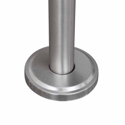 vidaXL Stainless Steel Stand for Double Mailbox 2
