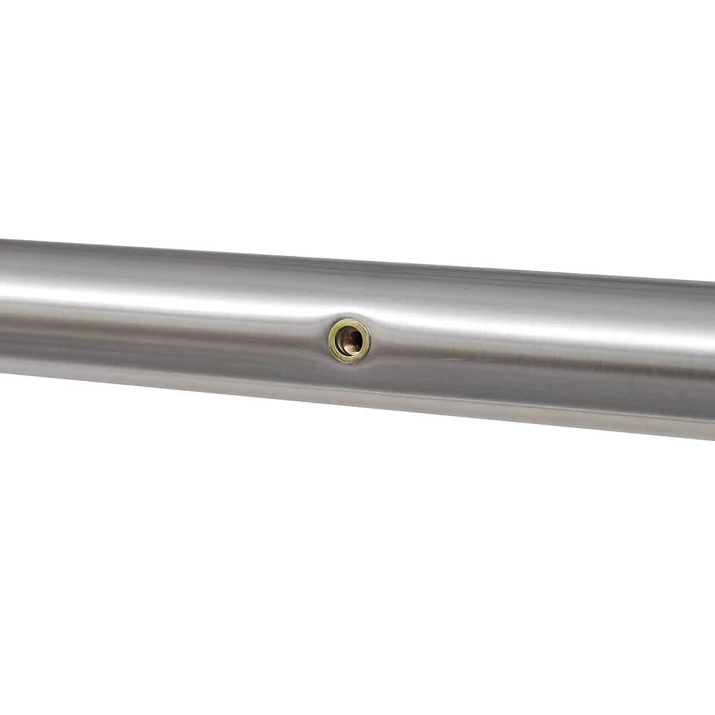 vidaXL Stainless Steel Stand for Double Mailbox 3