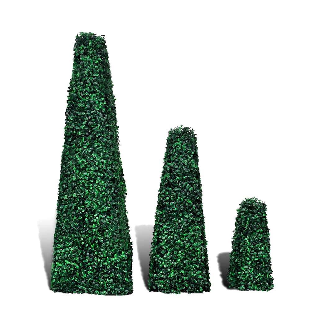 vidaXL Artificial Plant | Mixed Green | Polyethylene | Large, Medium, Small 2