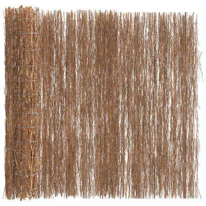 vidaXL Brushwood Fence 400x100 cm 2