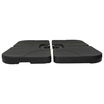 vidaXL Parasol Base | Black | Plastic | 60 L capacity | Heavy Weight Endurance 2