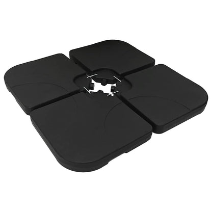 vidaXL Parasol Base | Black | Plastic | 60 L capacity | Heavy Weight Endurance 5