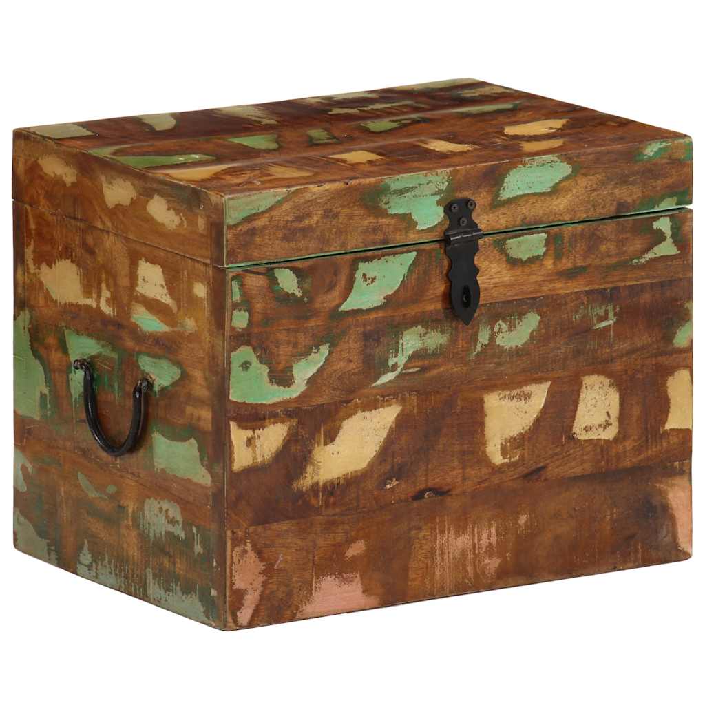 vidaXL Reclaimed Storage Box Solid Wood
