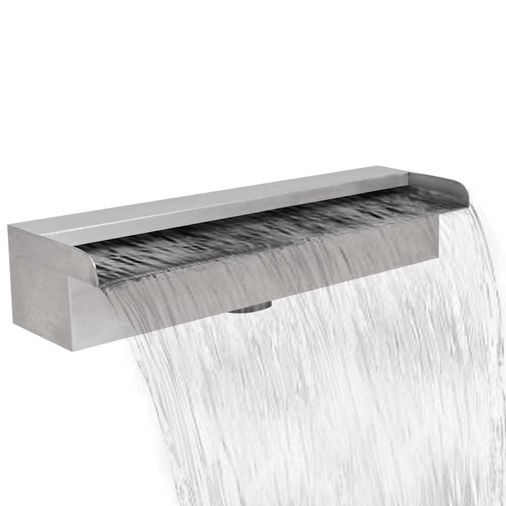 vidaXL Swimming Pool Fountain | Stainless Steel | SS 304 stainless steel | 45 cm 1