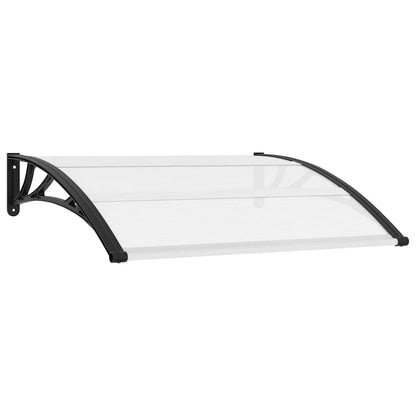 141758 vidaXL Door Canopy 120x100 cm PC 2