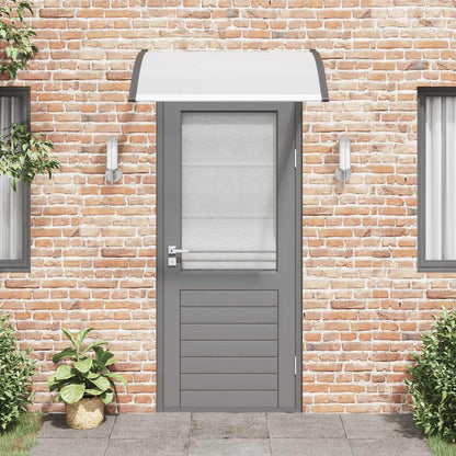 141758 vidaXL Door Canopy 120x100 cm PC 3