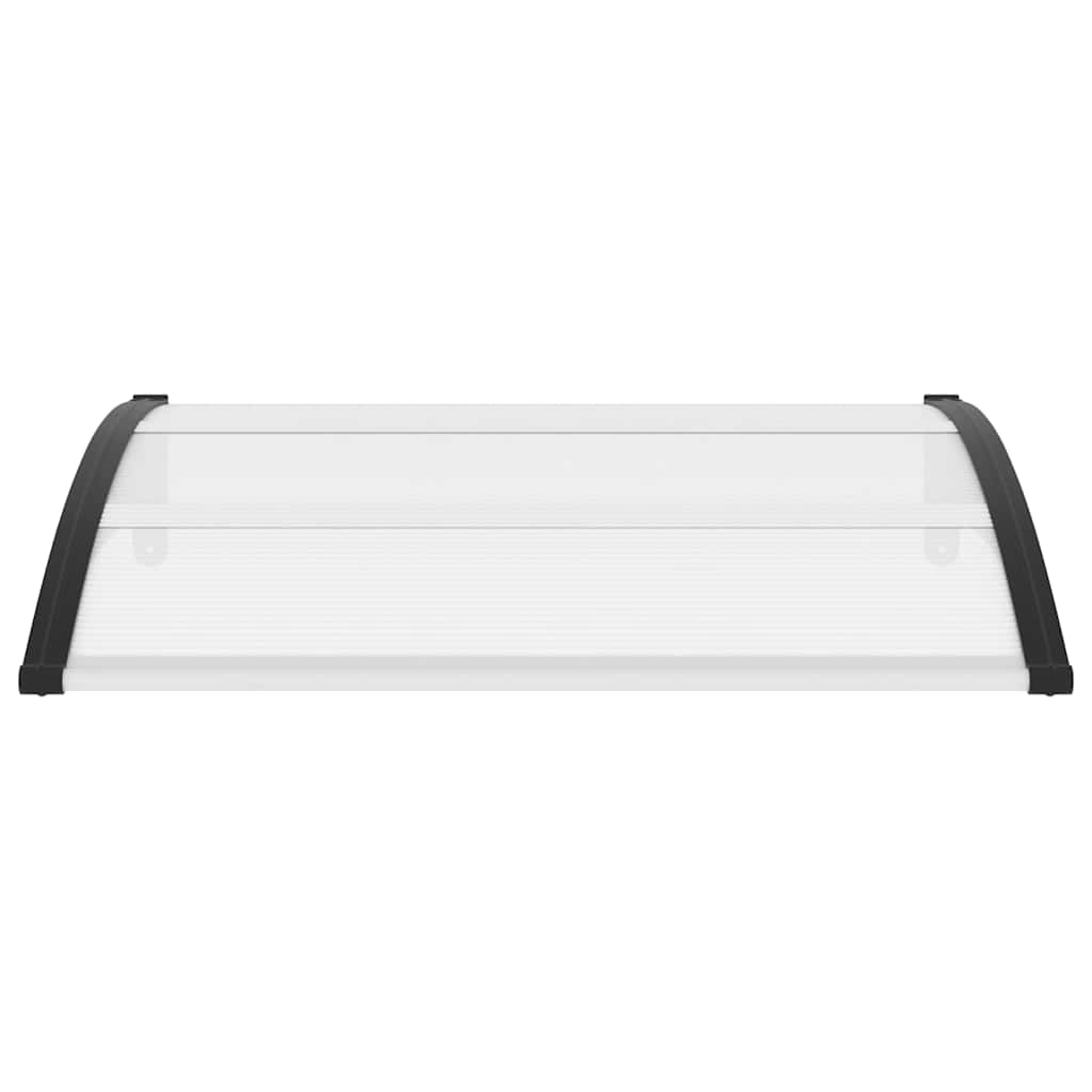 141758 vidaXL Door Canopy 120x100 cm PC 4
